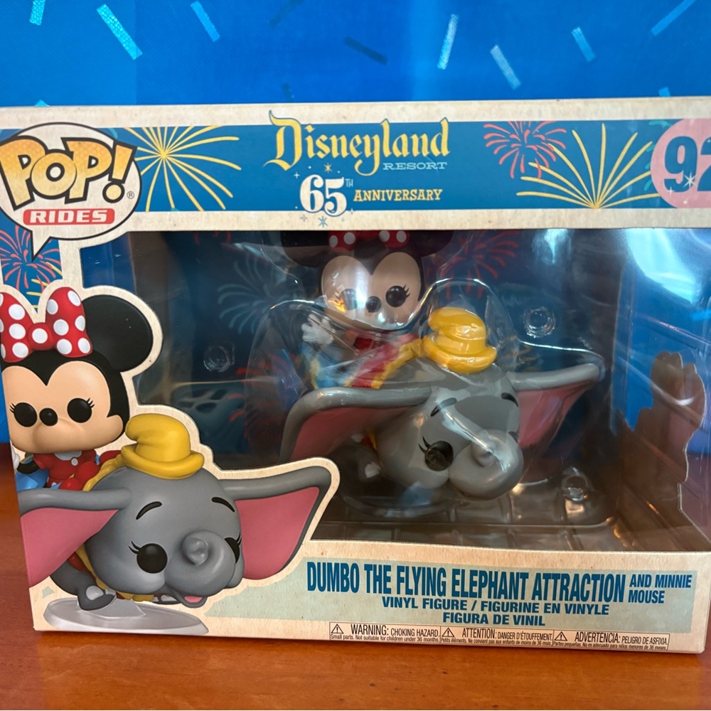 Disney Dumbo the Flying Elephant Attraction with Minnie Mouse